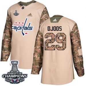 29 Christian Djoos Camo Authentic Veterans Day 2017 Stanley Cup Final